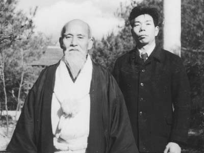 O-Sensei and Morihiro Saito Sensei