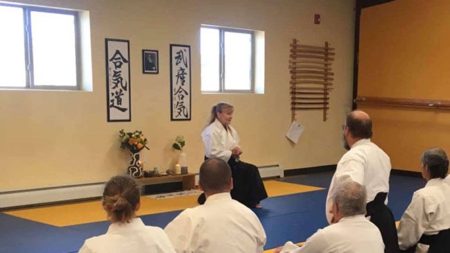 Hendricks Sensei Teaching - Takemusu Aikido New Mexico - Oct 2019
