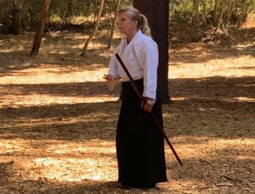 Patricia Hendricks Shihan - Weapons in the Park - CAA Division 1 Training Intensive August 2018.