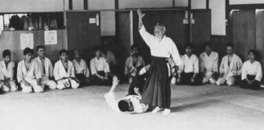 O-Sensei Throwing Kokyunage